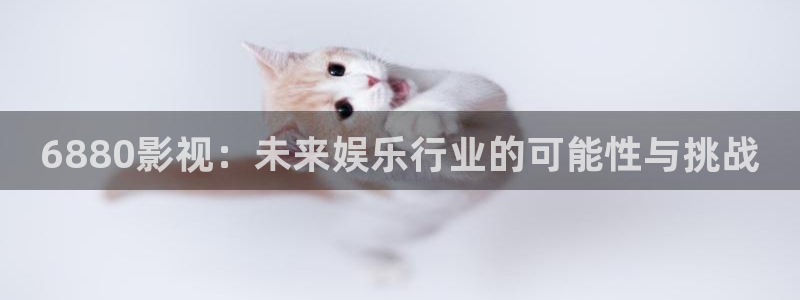 新伦理影院：6880影视：未来娱乐行业的可能性与挑战